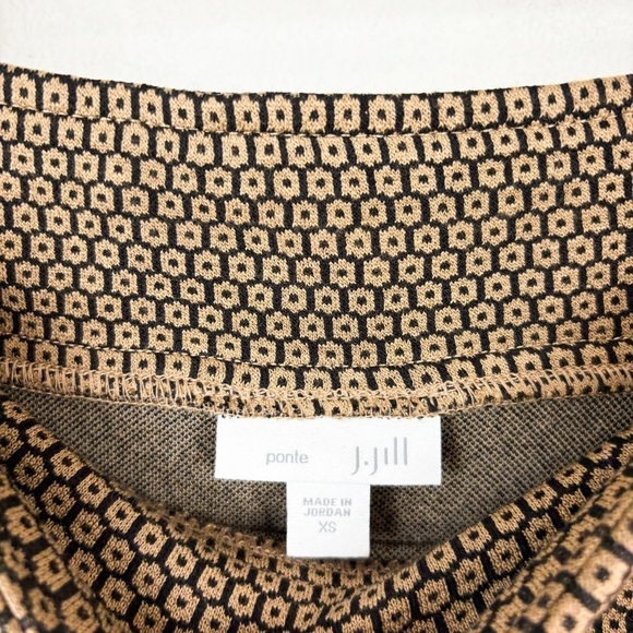 J. Jill Ponte Stretch Knit Sweater Skirt Sz XS - Picture 4 of 6